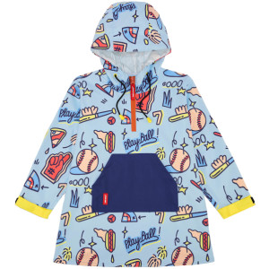 Poncho de pluie enfant "Baseball Game" Hello Hossy