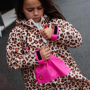 Poncho de pluie fille "Leopard 6" Hello Hossy