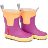 Bottes enfant fill en caoutchouc naturel "Purple" Hello Hossy