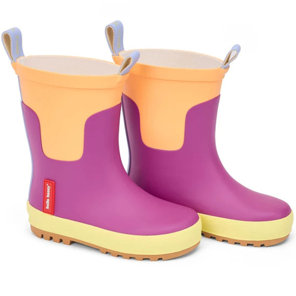 Bottes enfant en caoutchouc "Purple"