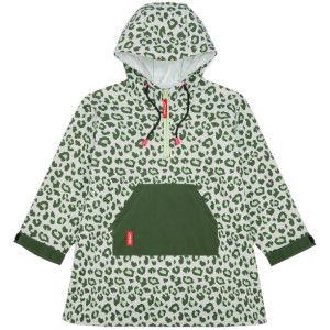 Poncho de pluie femme "Green Leopard" Hello Hossy