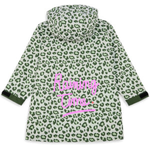 Poncho de pluie femme "Green Leopard" Hello Hossy
