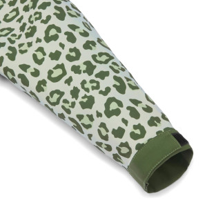 Poncho de pluie femme "Green Leopard" Hello Hossy