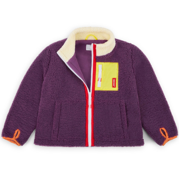 Veste polaire enfant fille "Prune" Hello Hossy
