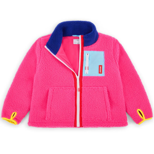 Veste polaire enfant Fille "Fushia" Hello Hossy