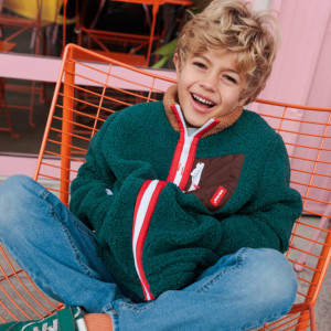 Veste polaire enfant "Duck Blue" Hello Hossy