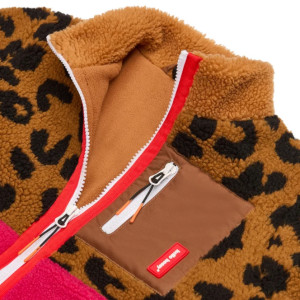 Veste polaire fille enfant "Leopard" Hello Hossy