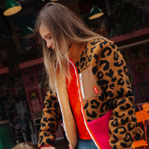 Veste polaire femme "Leopard" (S) Hello Hossy