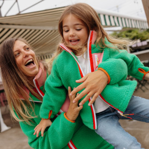 Veste polaire femme "Green Candy" (S) Hello Hossy
