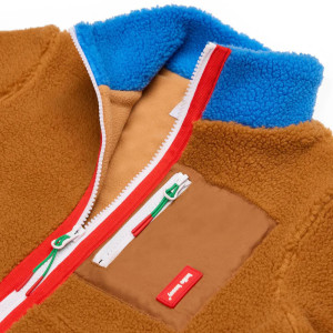 Veste Polaire homme "Bleu Camel" (S)