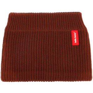 Tour de cou enfant en coton bio et polaire Snood Cocoon "Coffee" (6/10 ans) Hello Hossy