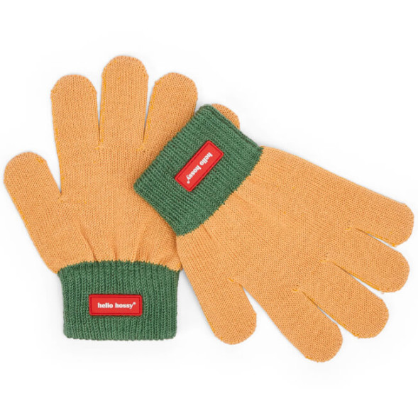 Gants enfant (4/6 ans) en coton bio Handy "Outback"