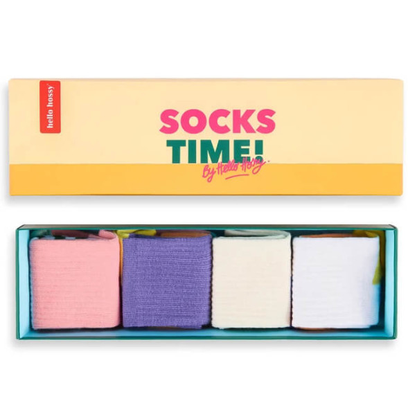 Pack Chaussettes enfant (2-3 ans) en coton bio "Mini Color Pop"
