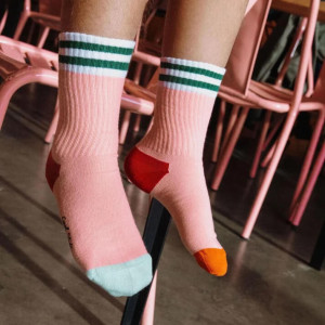 Pack Chaussettes enfant (4-6 ans) en coton bio "Mini Color Pop" Hello Hossy