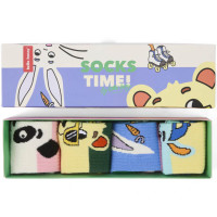 Pack Chaussettes enfant (4-6 ans) en coton bio "Mascots" Hello Hossy