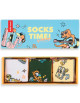 Pack Chaussettes enfant (7-9 ans) en coton bio "Happy Beats"