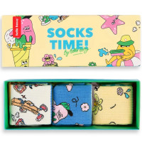 Pack Chaussettes enfant (7-9 ans) en coton bio "Summer Quad"