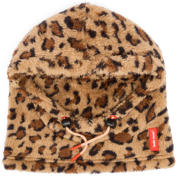 Cagoule bébé en polaire Warmy "Leopard" (9/18 mois)