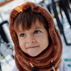 Cagoule enfant en polaire Warmy "Beary" (2/5 ans) Hello Hossy
