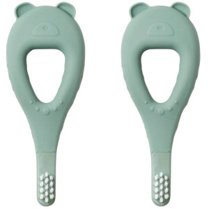 Brosses à dents bébé en silicone Janelle "Peppermint" (x2) Liewood