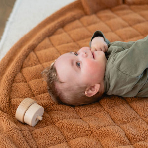 Tapis de jeu /Sac à jouets Noomad Soft en Teddy "Brown" Play & Go
