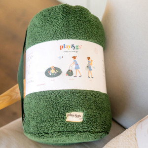Tapis de jeu /Sac à jouets Noomad Soft en Teddy "Evergreen"