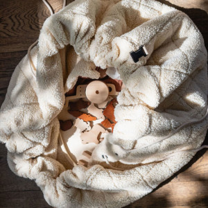 Tapis de jeu /Sac à jouets Noomad Soft en Teddy "Oak" Play & Go