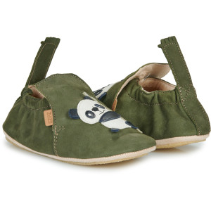 Chaussons bébé en cuir My Blublu "Panda" Easy Peasy