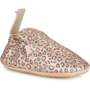 Chaussons bébé en cuir My Blublu "Winter Leopard' Easy Peasy