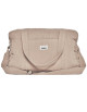 Sac à langer 24/48H en gaze de coton "Beige"