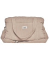 Sac à langer 24/48H en gaze de coton "Beige"