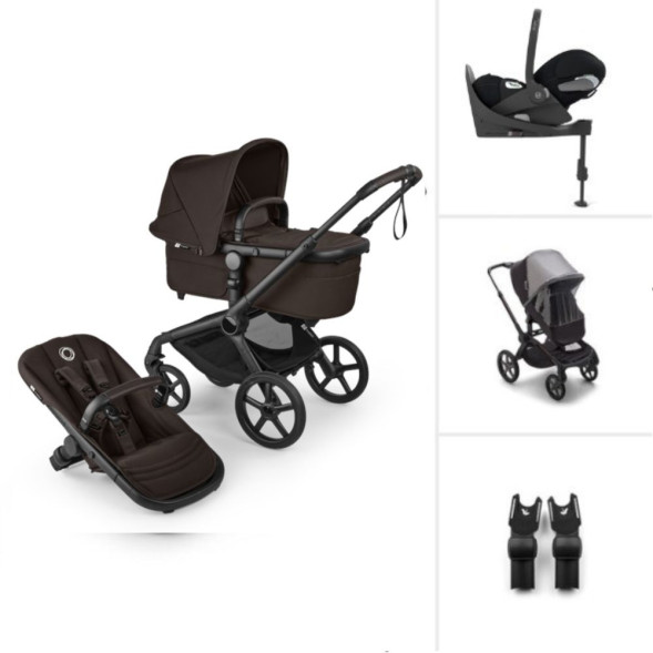  Poussette Bugaboo Fox5 Renew 3-en-1 "Cocoa Brown"