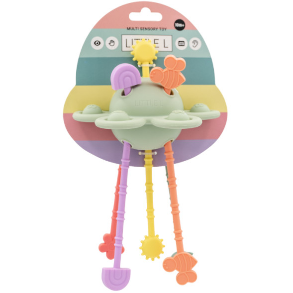 Jouet sensoriel en silicone "Jardin" (10 mois et +)