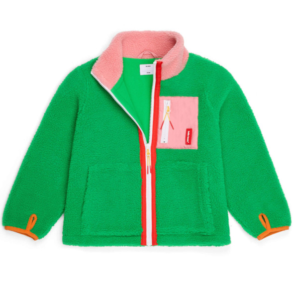 Veste polaire femme "Green Candy" (S)