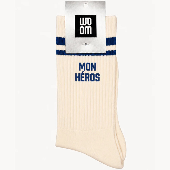 Chaussettes homme "Mon Héros" (Taille 41-46)