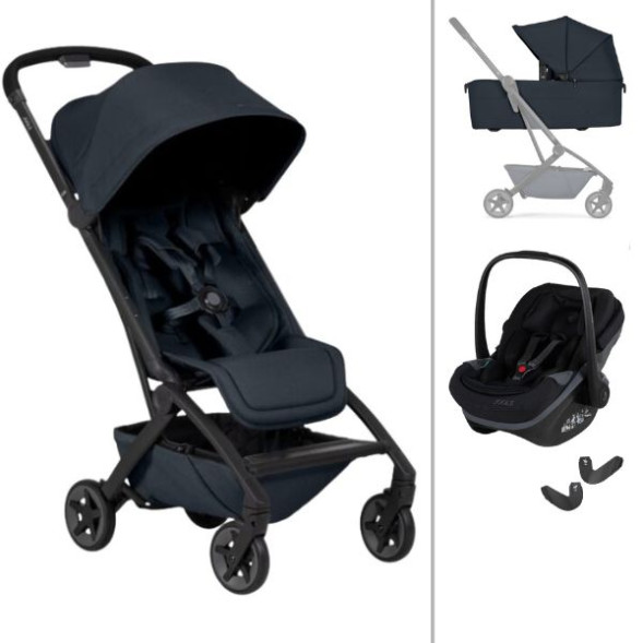  Poussette Joolz Aer2 "Dark Navy Blue" + Nacelle + Maxi-Cosi Pebble Slide Pro x Joolz