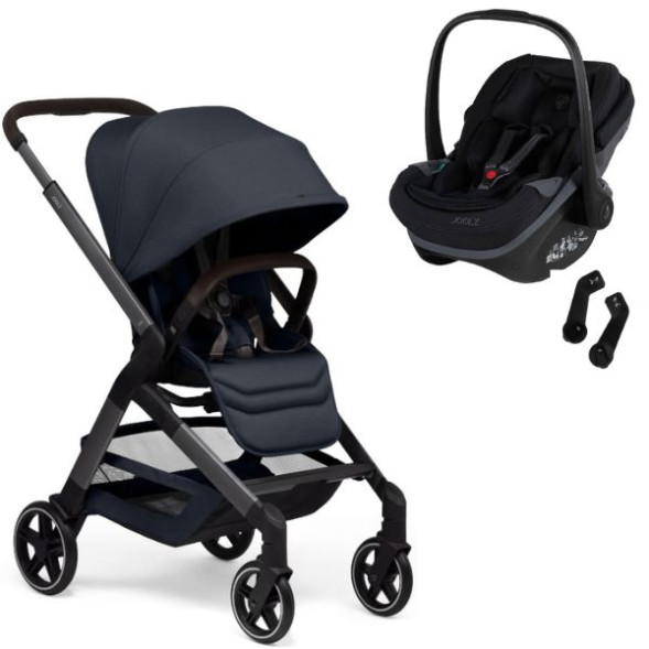  Poussette Joolz Hub2 "Dark Navy Blue" + Maxi-Cosi Pebble Slide Pro x Joolz