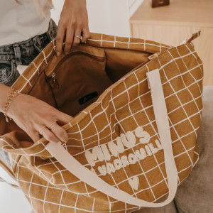 Sac XL en coton Capsule "Square Minus" Zakuw