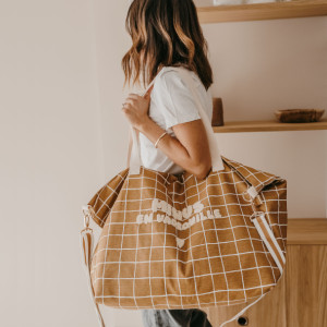 Sac XL en coton Capsule "Square Minus" Zakuw