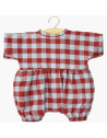 Babies - Barboteuse Noa "Vichy Bleu GIvre" pour poupon Babies
