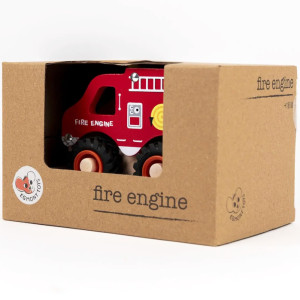 Camion de Pompier en bois (18 mois et +) Edmont Toys