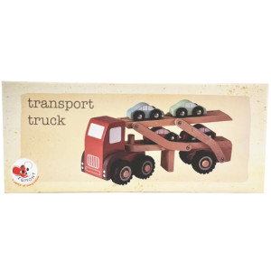 Camion porte-voitures en bois (3-6 ans)