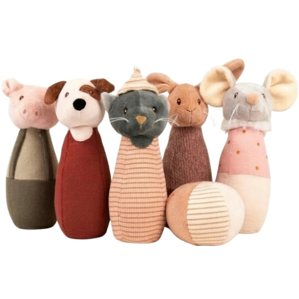 Jeu de quilles "Amis" (1-6 ans)