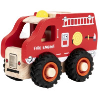 Camion de Pompiers en bois (18 mois et +)
