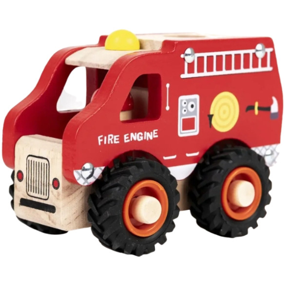 Camion de Pompiers en bois (18 mois et +)