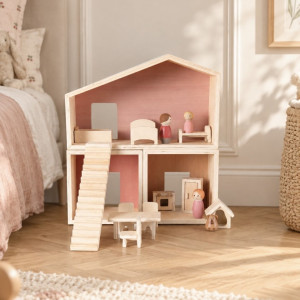 Maison de poupées en bois "Scandinave" (3-8 ans) Egmont Toys