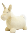 Animal sauteur en peluche "Licorne" (18 mois-6 ans)