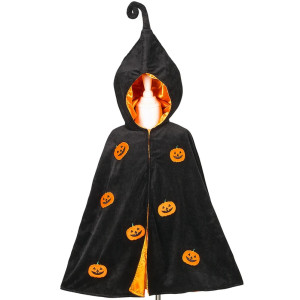 Déguisement Cape citrouille d'Halloween (4-8 ans) Souza