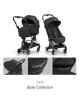  Poussette COYA Style Champagne "Sepia Black" (2026)
