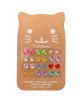 Boucles d'oreilles autocollantes "Diamants" (12 paires)